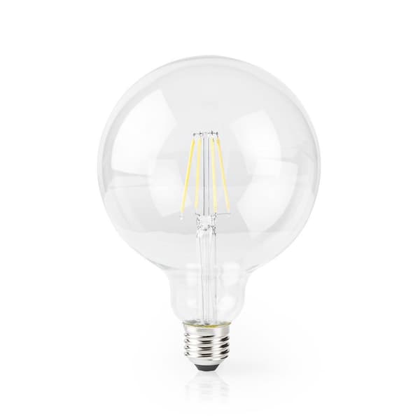 SmartLife LED Lyspære | Wi-Fi | E27 | 500 lm | 5 W | Varm Hvit | 2700 K | Glass | Android™ / IOS | G125 | 1 stk.