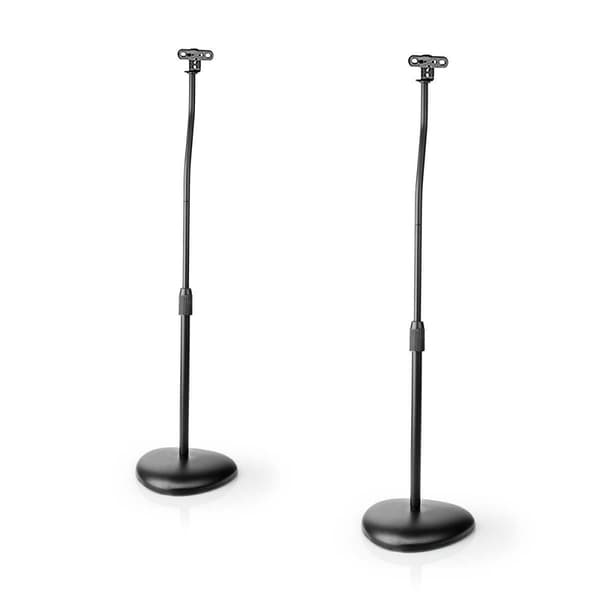 Speaker Mount | Kompatibel med: Universal | Gulv | 4.5 kg | Højde justerbar | ABS / Stål | Sort