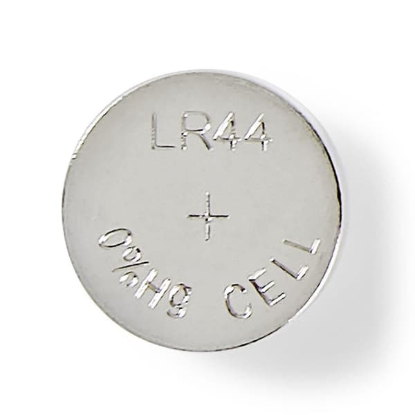 Alkaline batteri LR44 | 1.5 V DC | 10-blister | Sølv