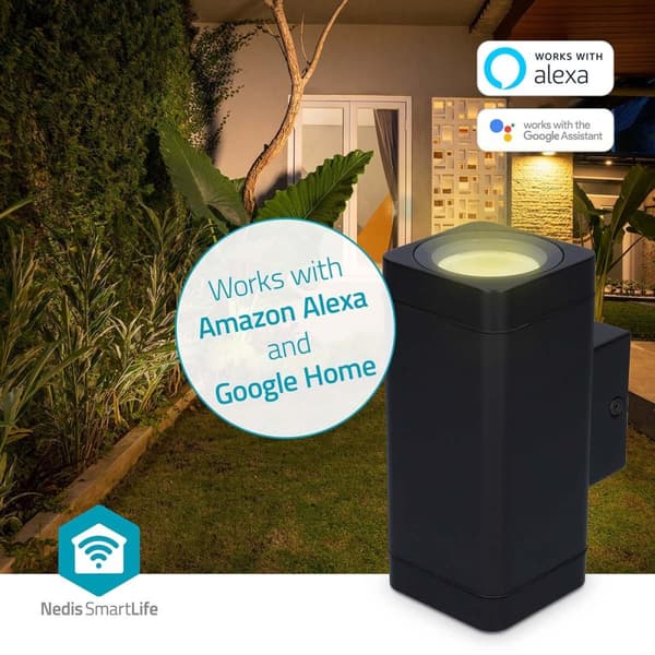 Smartlife utendørs lys | 760 lm | Bluetooth® | 8.5 W | Varm til avkjølt hvitt | 2700 - 6500 K | ABS | Android™ / IOS