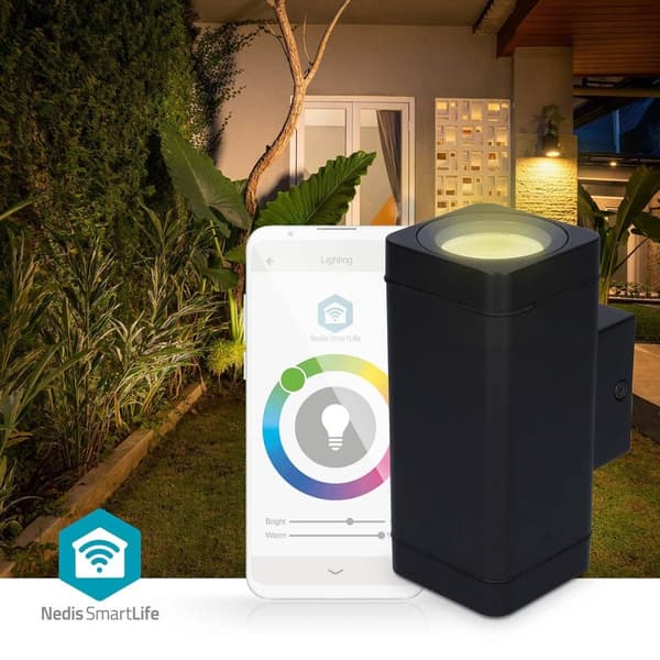 Smartlife utendørs lys | 760 lm | Bluetooth® | 8.5 W | Varm til avkjølt hvitt | 2700 - 6500 K | ABS | Android™ / IOS
