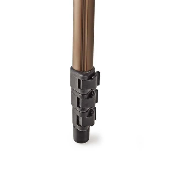 Stativ | Maksimal belastningskapacitet: 2.0 kg | Minimum arbejdshøjde: 40.5 cm | Maksimal arbejdshøjde: 128.0 cm | 4 Segmenter | Pan | Rejsetaske inkl