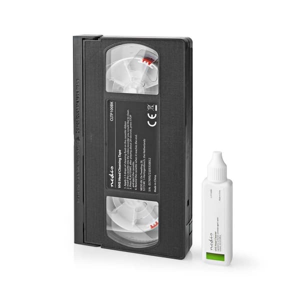Rensebånd | 20 ml | VHS Hoveder | Sort