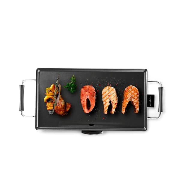 Teppanyaki Bord Grill | Bageplade (l x w): 47.5 x 26.5 cm | 5 Varmeindstillinger