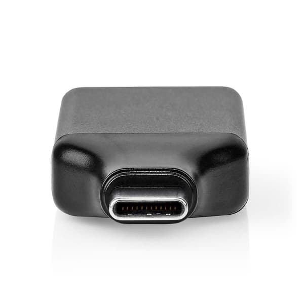 USB-C™ Adapter | USB 3.2 Gen 1 | USB-C™ Hane | HDMI™ Utgång | 4K@60Hz | Rund | Nickelplaterad | Grå / Svart | Låda