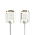 Miniatyrbillede 1 af 3: Seriel kabel | D-SUB 9-Pin han | D-SUB 9-Pin han | Nikkelplateret | 2.00 m | Runde | PVC | Elfenben | Label