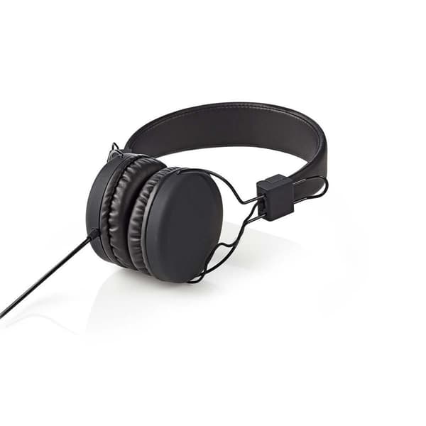 On-Ear Langalliset Kuulokkeet | 3.5 mm | Kaapelin pituus: 1.20 m | Musta