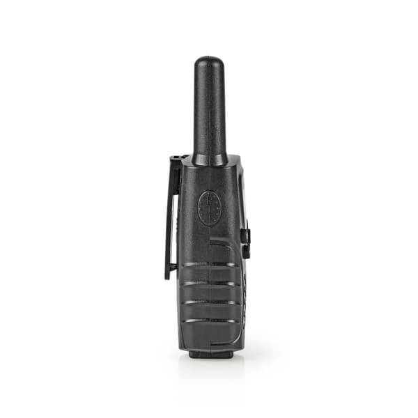 Walkie-talkie Set | 2 Håndsæt | Op til 8 km | Frekvens kanaler: 8 | PTT / VOX | Op til 2.5 Time | Hovedtelefonudgang | Sort