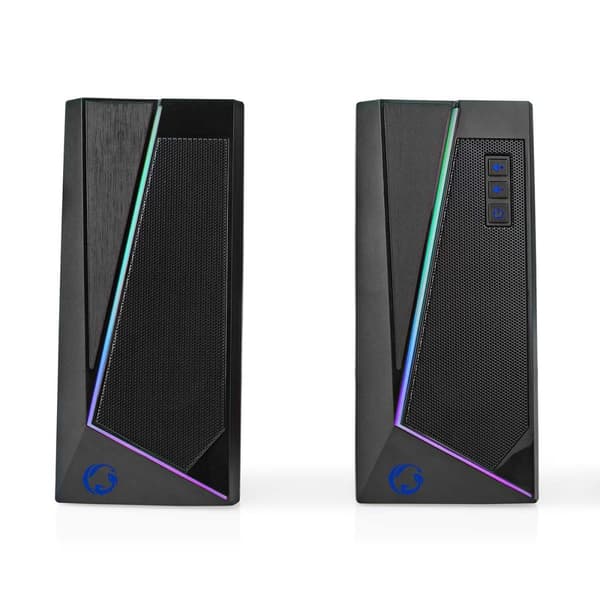 Gaming Højttaler | Højttalerkanaler: 2.0 | USB Drevet | 3.5 mm Hanstik | 18 W | LED | Volumenkontrol