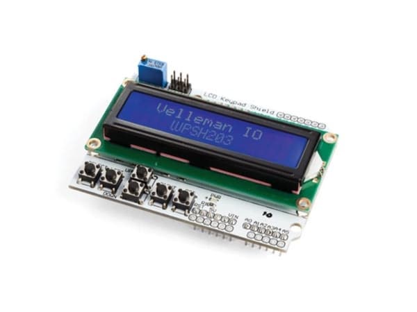 Lcd & knappsatsskärm för Arduino® - Lcd1602