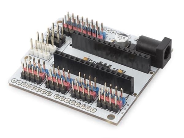Multifunksjons utvidelseskort for Arduino® Nano/Uno