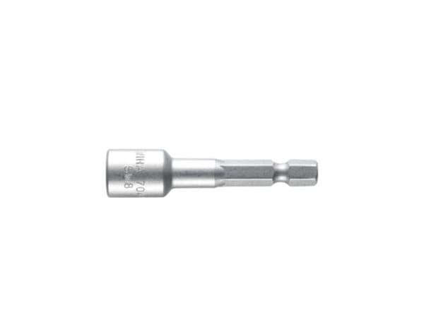 Wiha-mutteriväännin magneettinen standardi 55 mm kuusikulmainen pää 1/4" (04634) 7,0