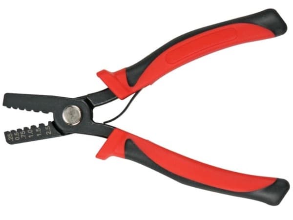 Krympeverktøy for ledningsendekontakter 0,25 Mm² - 2,5 Mm²