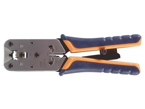 Profesjonelt krympeverktøy for modulær kontakt 8P8C (Rj45)