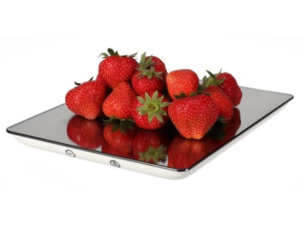 Digital kjøkkenvekt - 5 Kg / 1 G - Speileffekt