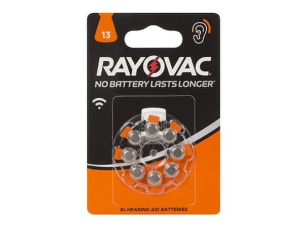 Sinkki Air Cel Rayovac 1.45V-290Mah 4606.745.418 (8 kpl/Bl)
