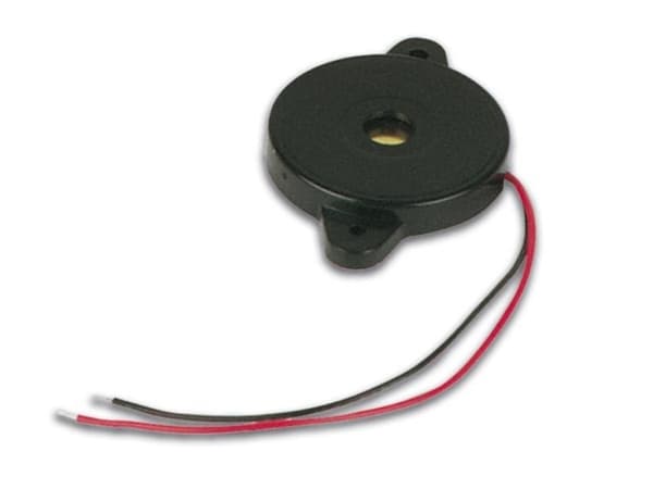 Piezo-transducer 5 Vac 4.0Khz 85Db ledningstype