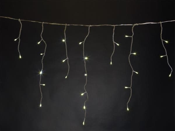 Rana Led - 2 X 0,6 M - 72 varmvita lampor - Transparent tråd - Modulator - 24 V