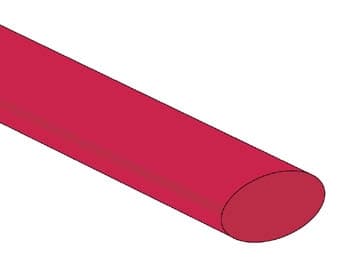 Krymprör 12,7Mm - Röd - 25 st