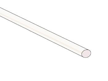 Krympeslange 3,2Mm - Klar - 50 stk