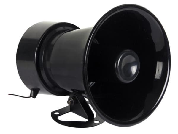 Elektronisk siren 6-14 Vdc - 20W
