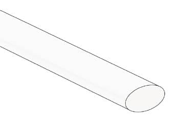 Krympeslange 9,5Mm - Hvit - 25 stk