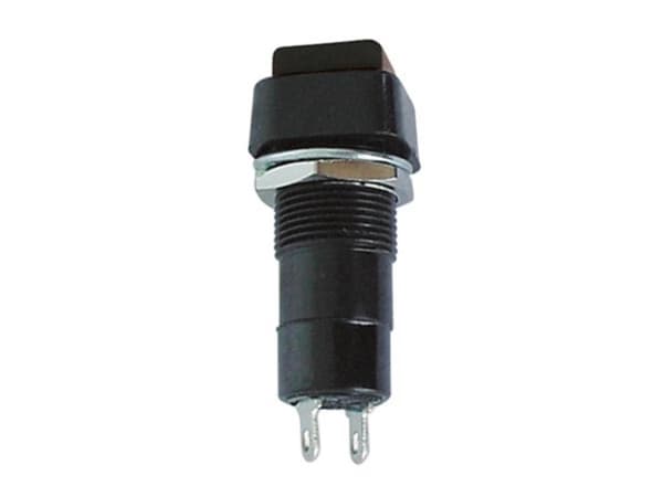 R18-23A Tryckströmbrytare 1P Av-På Svart 3A/125V