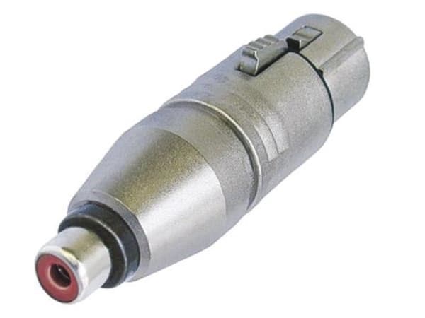 Neutrik - 3-polet Xlr Hunn Til Rca/Phono Hunn