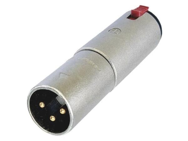 Neutrik - 3-polet Xlr hann til stereo 1/4" låsejack