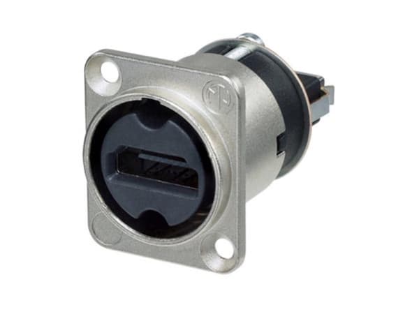Neutrik - HDMI-genomföringsadapter, D-Shape