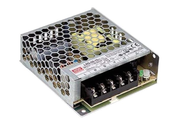 Ite Switching Power Supply - Enkel utgang - 50 W - 24 V - Lukket ramme - Kun for profesjonell bruk