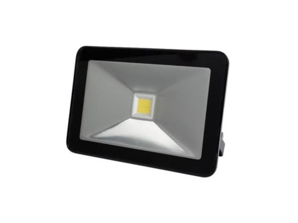 Design Led Floodlight - 20 W, Nøytral Hvit - Svart