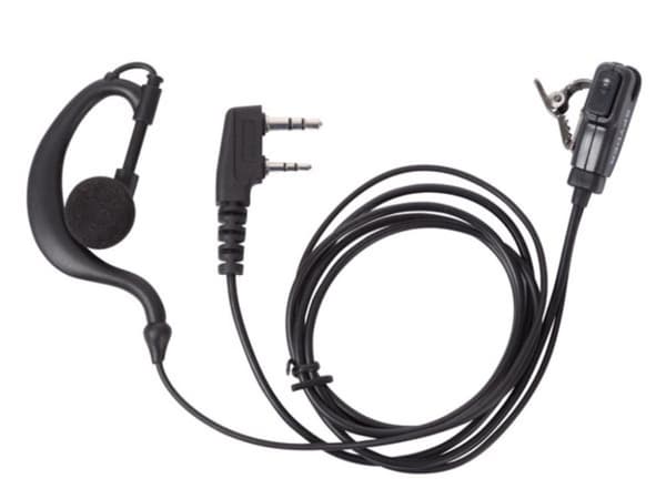 Kenwood® - Py29K In-Ear -kuulokkeet klipsillä Kenwood-liitäntää varten