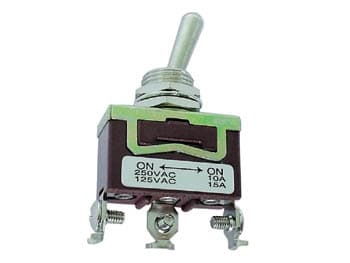 Maxi Vippströmbrytare Spdt On-On 10A/250V