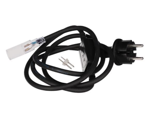 Vattentät Strömkabel För Led Rope Light - 1 St