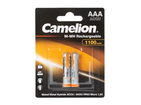 Nimh Aaa 1,2V-1100Mah (2/kort)