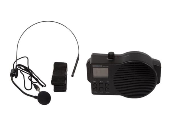 Bärbart högtalarsystem med usb/sd och FM-radio