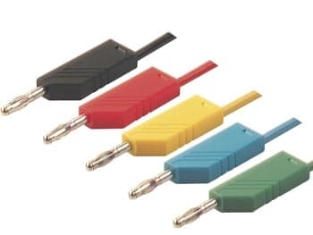 Mätledning 4Mm 100Cm / Grön (Mln-Sil 100/1)
