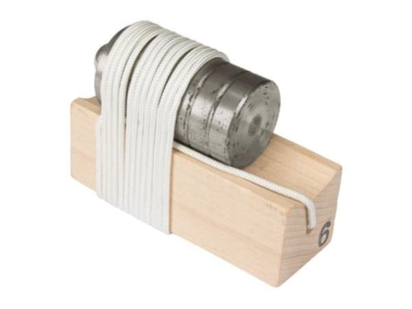 Plumb-Bob - flad spids - på blok - 800 G