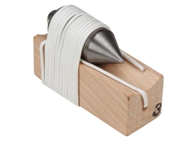 Plumb-Bob - spids spids - på blok - 300 G