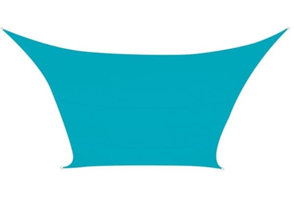 Shade Sail - Fyrkantig - 5 X 5 M - Färg: Himmelsblå