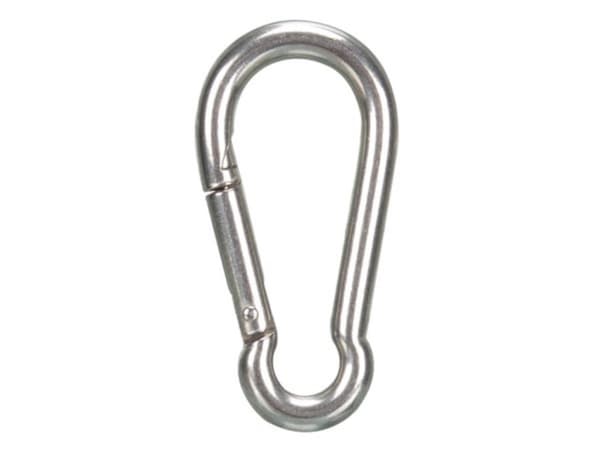 Ruostumattomasta teräksestä valmistettu koukku - Ø 8 x 80 mm