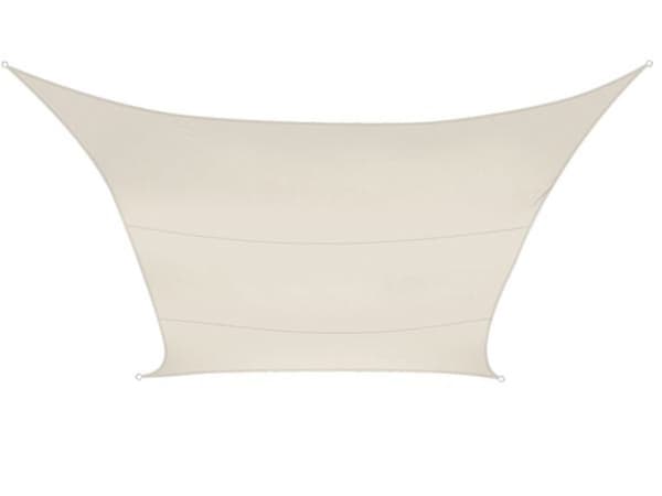 Shade Sail - Rektangulært - 2 X 3 M - Farge: Krem