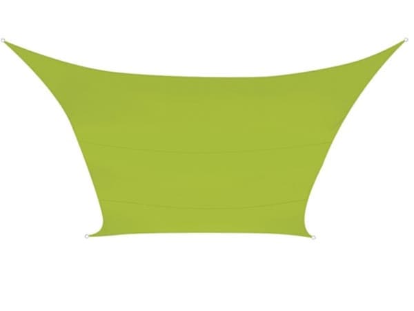 Skyggeseil - Rektangulært - 2 X 3 M - Farge: Limegrønn