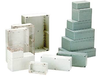 Forseglet Abs-kabinett - Mørkegrå - 160 X 80 X 85 Mm
