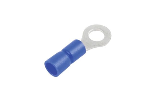Ringterminal blå 8,4 mm