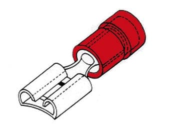 Hunstik 4,8 mm rød