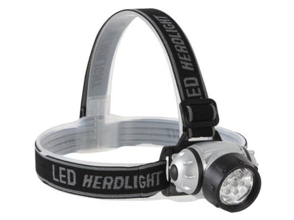 Pandelampe med 7 ultrabright hvide lysdioder