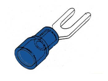 Haarukkalapio sininen 3,7 mm