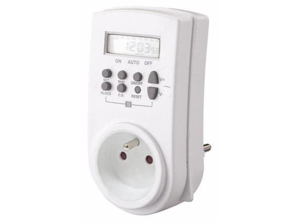 Digital uketimer - fransk plugg